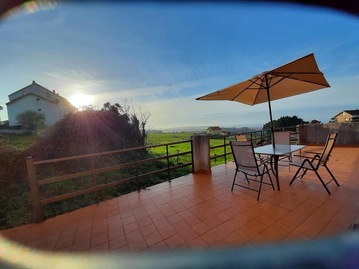 Con Vistas Al Mar Y Aparcamiento Gratis Apartman Suances Kültér fotó